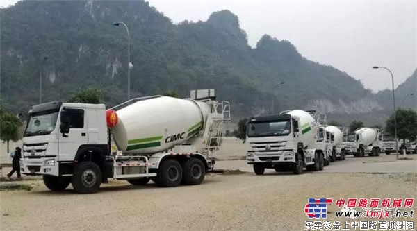 凌宇刮起海外風，20臺攪拌車“涌向”東南亞